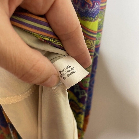 Boston Proper Floral Maxi Dress Sleeveless Multi-color Size S - Picture 4 of 6